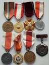 LOT 8 x Odznaczenia Order Medal Polska