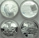2008 LOT 4 x 20 zł złotych Kazimierz Sokół Getto