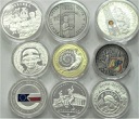2004 LOT 9 x 10 i 20 zł zł Senat Dożynki ASP Ateny