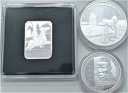 2007 LOT 3 x 10 i 20 zł Szymanowski Toruń Rycerz