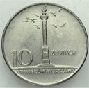10 zł złotych 1966 MAŁA Kolumna Zygmunta