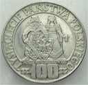 100 zł 1966 Mieszko Dąbrówka Millenium