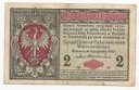 1917 2 Dwie Marki Polskie ser.B Generał
