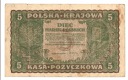 1919 5 Pięć Marek Polskich II Serja CV
