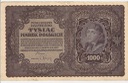 1919 1000 Tysiąc Marek Polskich II Serja BJ
