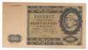 1940 500 zł Pięćset Złotych seria A Góral