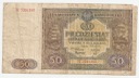 1946 50 zł, Pięćdziesiąt Złotych, Seria M