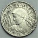 2 zł złote 1924 Kobieta i kłosy, żniwiarka, róg