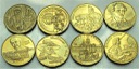 8 x 2 zł 1999 Nato Chopin Słowacki Wilk Łaski NATO
