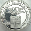 200000 zł złotych 1991 Konstytucja 3 Maja