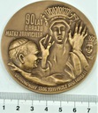 Medal Jan Paweł II Obraz Matki Zbawiciela 90 lat