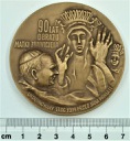 Medal 90 lat Obrazu Matki Zbawiciela Kościół