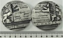 Medal Millenium Gdańska 997-1997 PODWÓJNY RZADKI