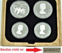 4x 5 i 10 dolarów Kanada Montreal 1976 RZADKI VIP