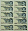 LOT 10 x 1000 zł złotych Mikołaj Kopernik