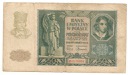 1940 50 zł Pięćdziesiąt Złotych, Seria D