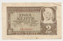 1941 2 zł, Dwa Złote, Seria AB