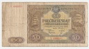 1946 50 zł pięćdziesiąt złotych, seria K