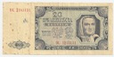 1948 20 zł Dwadzieścia Złotych, seria DL