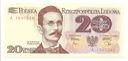 1982 20 zł złotych, Traugutt, seria A