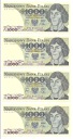 LOT 4 x 1000 zł złotych Mikołaj Kopernik