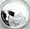 10 zł złotych 1997 Jan Paweł II Eucharystia PIĘKNA