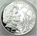 10 zł złotych 1999 Fryderyk Chopin Szopen PIĘKNA