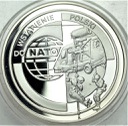 10 zł złotych 1999 Wstąpienie Polski do NATO