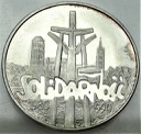 100000 zł złotych 1990 Solidarność TYP A