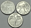 3 x 2 zł 1995 100 Igrzysk Atlanta Bitwa Warszawska