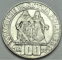 100 zł 1966 Mieszko Dąbrówka Millenium