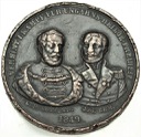 Medal 1849 Lajos Kossuth i Józef Bem Węgry RZADKI