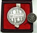 Medal Zasłużony Pracownik Hefra 1824 SREBRO RZADKI