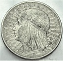 10 zł złotych 1932 Głowa kobiety, babka, Polonia