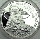 10 zł złotych 1999 Władysław IV Waza POPIERSIE
