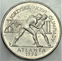 2 zł, złote 1995, Atlanta Zapasy