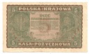 1919 5 Pięć Marek Polskich II Serja BZ