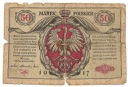 1917 50 Pięćdziesiąt Marek Polskich ser.A