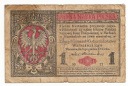 1917 1 mkp jedna marka polska seria B Generał