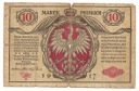 1917 10 Dziesięć Marek Polskich seria A Generał