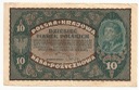 1919 10 Dziesięć Marek Polskich II Serja BV