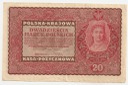 1919 20 Dwadzieścia Marek Polskich II Serja BO