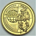 2 zł, złote 1999 Wstąpienie Polski do NATO