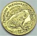 2 zł, złote 1998 Ropucha Paskówka