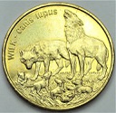 2 zł, złote 1999 Wilk Wilki