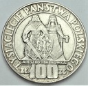 100 zł złotych 1966 Mieszko Dąbrówka Millenium