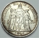 Francja 10 Franków 1967, Herkules, SREBRO