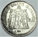 Francja 50 Franków 1975, SREBRO