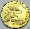 2 zł, złote 1999 Władysław IV Waza