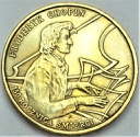 2 zł, złote 1999 Fryderyk Chopin Szopen